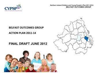 Belfast Outcomes Group Action Plan - CYPSP