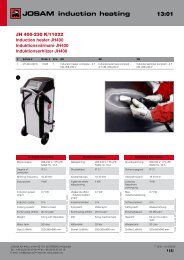 induction heating - JOSAM AB