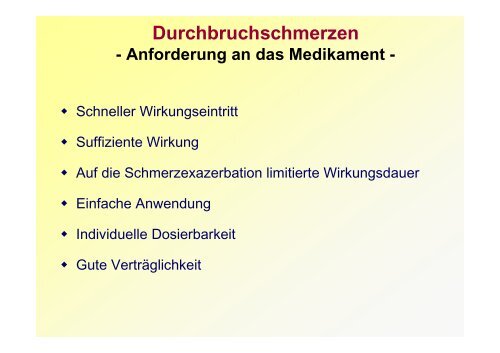 Schmerztherapie Handout