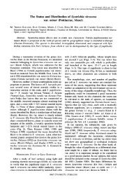 The Status and Distribution of Syntrichia virescens var ... - Pottiaceae