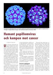 Humant papillomvirus och kampen mot cancer