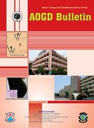 AOGD Bulletin, August 2011 - Aogd.org