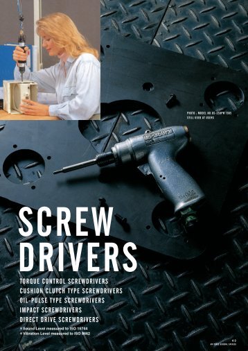 torque control screwdrivers cushion clutch type ... - Szele-Tech Bt.