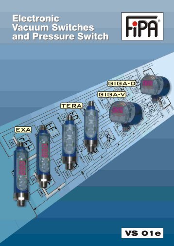Electronic Vacuum Switches and Pressure Switch ... - Szele-Tech Bt.