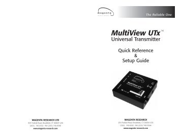 MultiView UTx - products.isc365.com