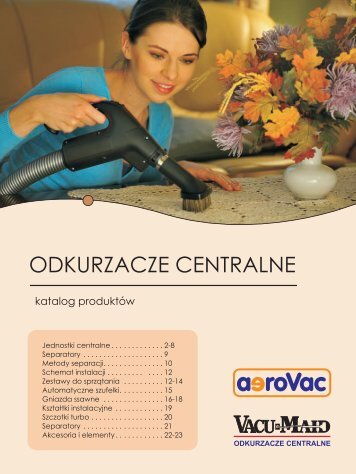 katalog produktÃƒÂ³w Vacu Maid i aeroVac oraz systemy filtracji - Polmark