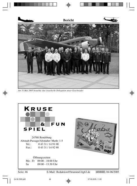 Kieler Woche 18. - 26. Juni 2005 - Brummel