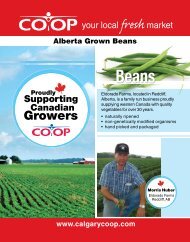 Alberta Grown Beans - Calgary Co-op