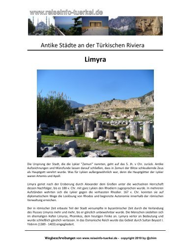 Limyra - reiseinfo-tuerkei.de