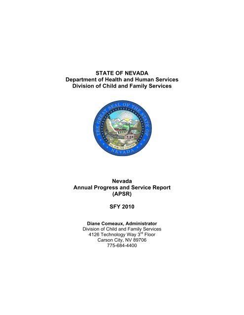 STATE OF NEVADA - Division of Child and Family Services