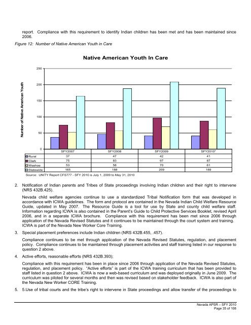 STATE OF NEVADA - Division of Child and Family Services