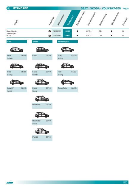 Elektrosatz-Katalog 2012