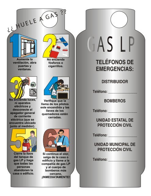 En Caso De Una Fuga De Gas L P