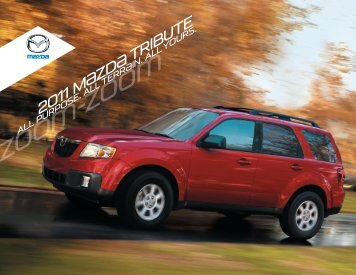 2011 Tribute Brochure - Mazda Canada