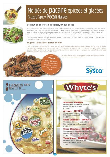 Printemps 2012 - Sysco Quebec - Accueil