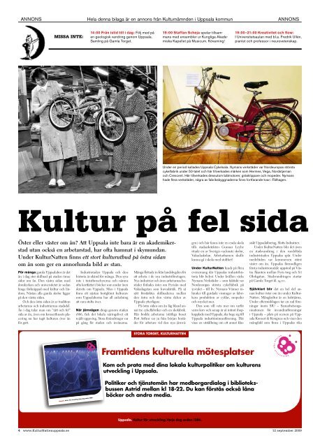 Programtidning 2010 - KulturNatten Uppsala