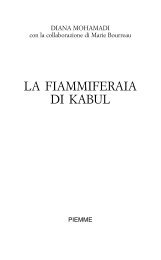 LA FIAMMIFERAIA DI KABUL - Edizioni Piemme