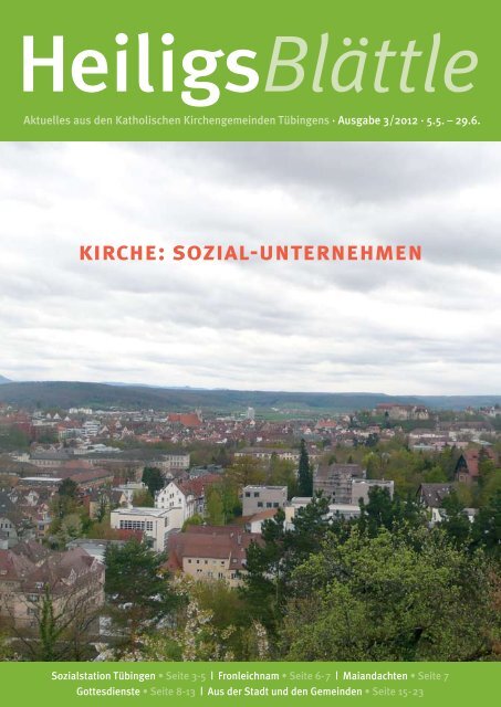 kirche: sozial-unternehmen - Katholische Kirchengemeinde St ...