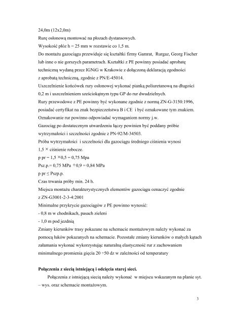 Opis przebudowy sieci gazowej.pdf - Olsztyn