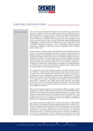 CARTA DEL EDITOR IN CHIEF - GCG: Revista de GlobalizaciÃ³n ...