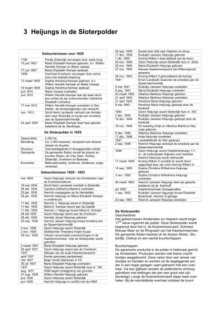 Sloterpolder, v5 - Hendrica Maria Heijungs en haar vader Henrich ...