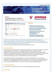 E3.series Integration bei ATOTECH - Docware GmbH