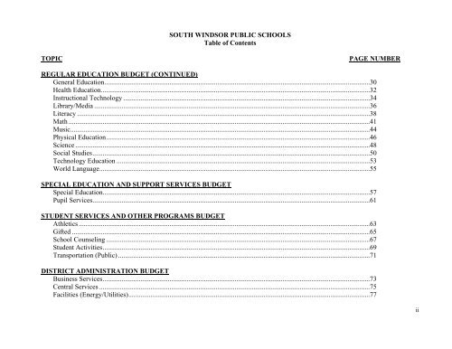 2013-2014 Board of Education Proposed Budget Book