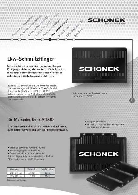 SCHâ€“NEK Preisliste 2005 - magna oil