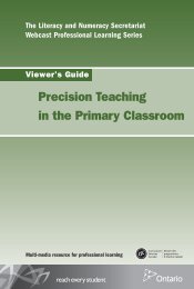 Precision Teaching in the Primary Classroom Viewer's Guide
