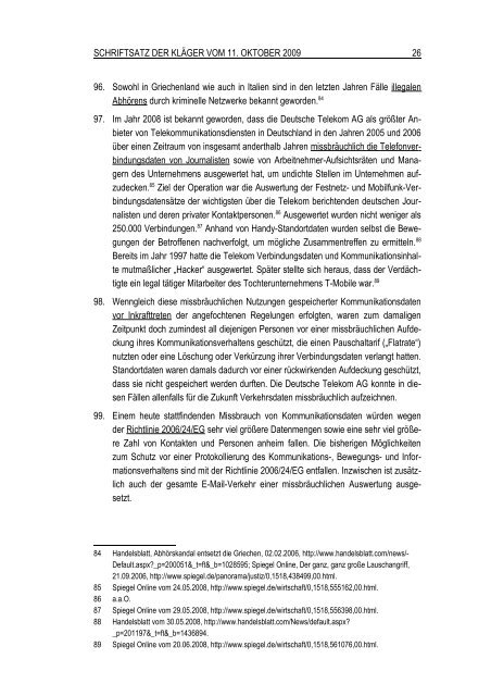 Stellungnahme (pdf) - Daten-Speicherung.de – minimum data ...