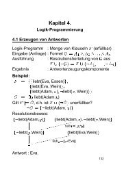 Kapitel 4. Eingabe (Anfrage) : Formel ...