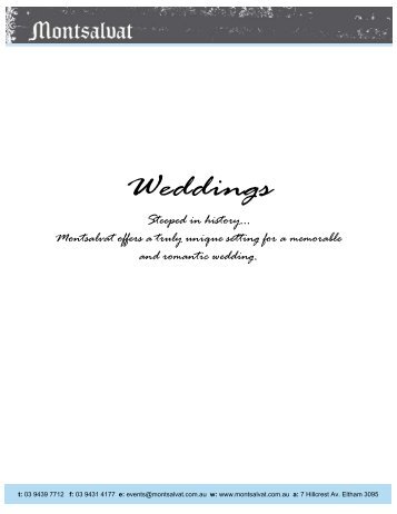 Weddings at Montsalvat - 050210