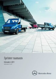 Sprinter raamauto - Silberauto