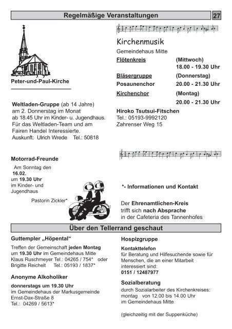 DIE BRÜCKE 64 Februar-März 2014.pdf - Kirchenkreis Rotenburg