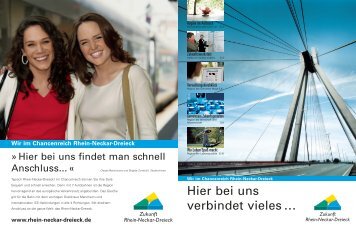 Wir im Chancenreich Rhein-Neckar-Dreieck - kiosk:mediendienste
