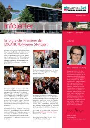 Infoletter - Ausgabe 3 / 2011 - bei Esslingen live