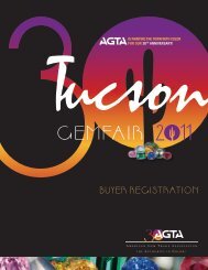 Buyer registration - American Gem Trade Association