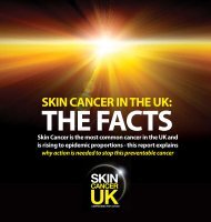 SKIN CANCER IN THE UK: - Skcin