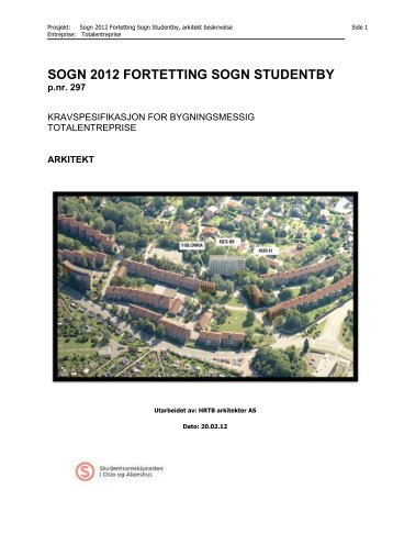 ARK_Kravspesifikasjon.pdf - SiO