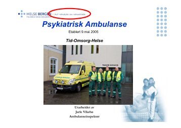 Psykiatrisk Ambulanse - nakos