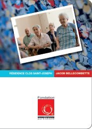 résidence clos saint-joseph jacob bellecombette - Fondation ...