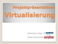 Projektpräsentation: Virtualisierung