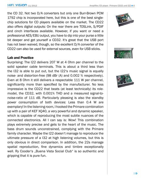 Special Issue: Stereo-HiFi - Primare