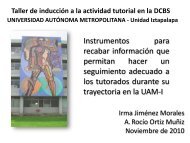 Jiménez y Ortiz - Páginas de Investigación, UAM Iztapalapa