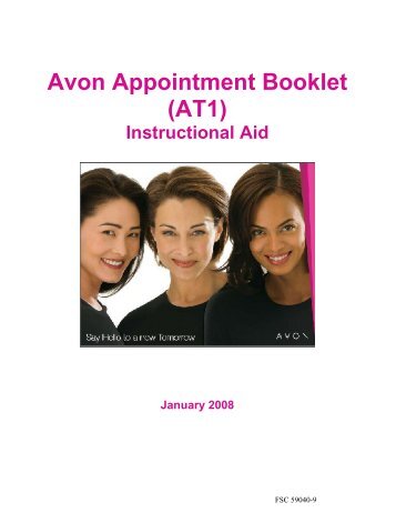 Avon Appointment Booklet (AT1)