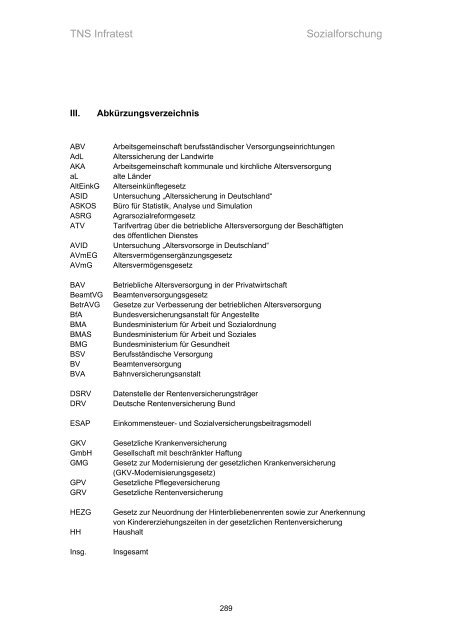 Studie „Altersvorsorge in Deutschland“ (AVID) - Einblick-archiv.dgb.de