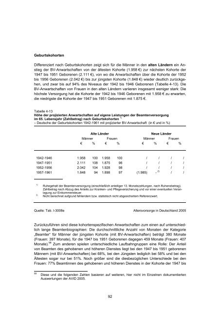 Studie „Altersvorsorge in Deutschland“ (AVID) - Einblick-archiv.dgb.de