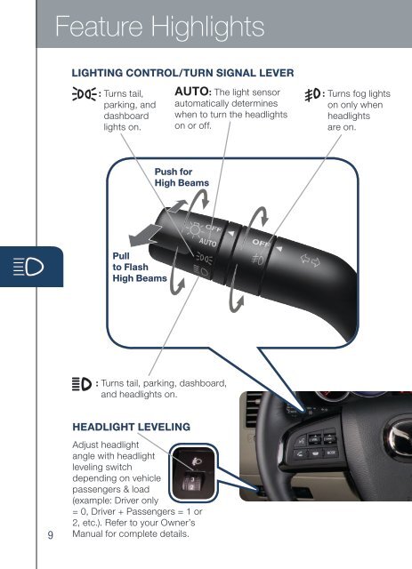 2012 CX-9 Smart Start Guide - Mazda