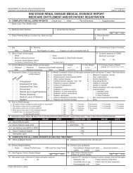 end stage renal disease medical evidence report medicare