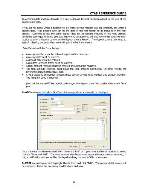 CTAS Reference Guide.doc - Office of the State Auditor